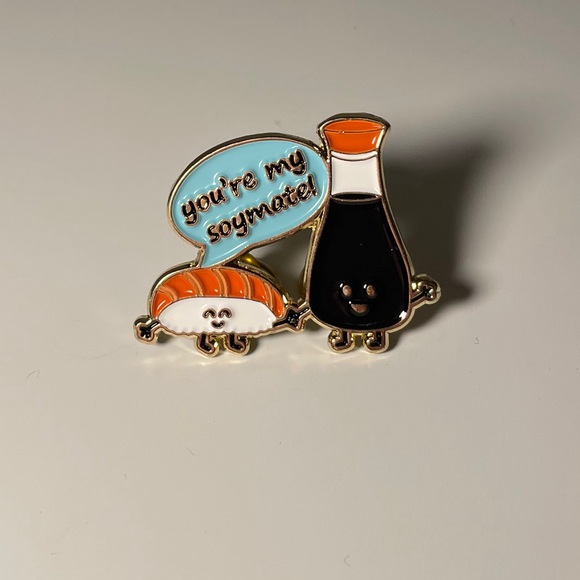 You’re My Soymate Enamel Pin - Picture 2 of 3
